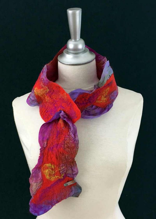 foulard chou-chou - Atelier du luna - Sonya St-Gelais